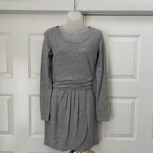 Juicy Couture heather grey long sleeve dress